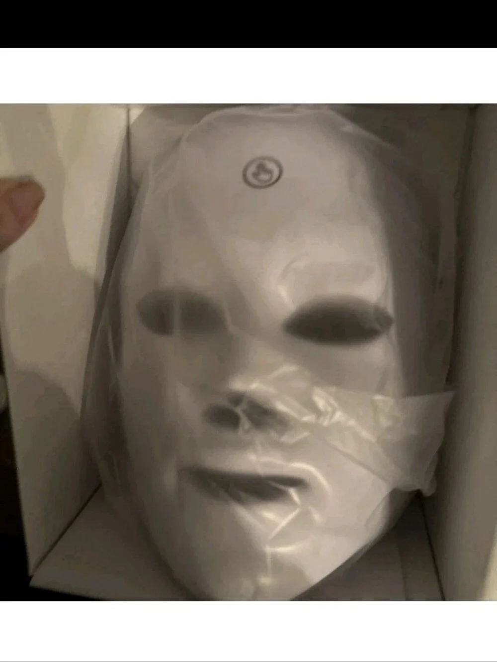 LED Facial Mask Therapy Device - White